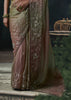 Multicolor Embroidered Designer Saree