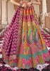 Multicolor Banarasi Silk Embroidered Lehenga
