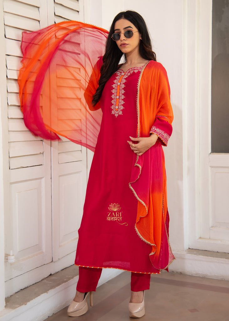 Sunset Bloom Adorn Suit (10702039384257)