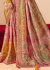 Blush Pink Designer Embroidered Saree