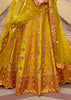Regal Yellow Embroidered Lehenga