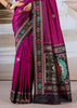 Radiance Purple Patola Silk Saree