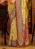 Aurora Yellow Woven Patola Tissue Silk Saree