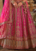 Fuchsia Pink Heavy Embroidered Designer Lehenga