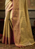 Sunny Yellow Woven Kanjivaram Silk Saree