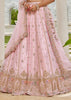 Light Pink Embroidered Designer Lehenga
