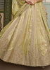 Pista Green Banarasi Designer Lehenga