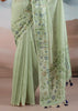 Fair Green Woven Tissue Silk Saree