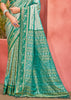 Ceramic Green Woven Kanjivaram Silk Saree