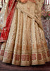Off White Heavy Embroidered Designer Lehenga