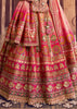 Bridal Pink Banarasi Silk Embroidered Lehenga