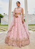 Light Pink Embroidered Designer Lehenga