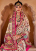 Off White Printed Kashmiri Jamewar Saree