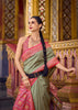 Saga Green Woven Banarasi Silk Saree