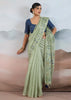 Fair Green Woven Tissue Silk Saree