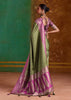 Piquant Green Banarasi Satin Silk Saree