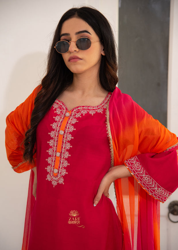 Sunset Bloom Adorn Suit (10702039384257)
