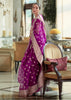 Plum Purple Woven Organza Silk Saree