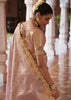 Dusty Lilac Bead Work Kanjivaram Soft Silk Saree