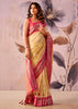 Off White Woven Tissue Silk Saree