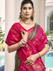 Avocado Green Woven Patola Silk Saree