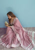Dusky Pink Woven Linen Silk Saree