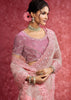 Baby Pink Embroidered Designer Saree