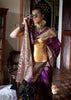 Royal Purple Dual Tone Woven Banarasi Silk Saree