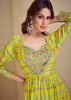 Golden Green Garb Indo Fusion Styles