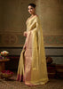 Sunny Yellow Woven Kanjivaram Silk Saree