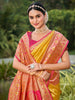 Festive Yellow Woven Banarasi Silk Saree