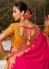 Multicolour Banarasi Silk Embroidered Lehenga
