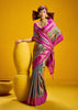 Teal Green Banarasi Silk Saree