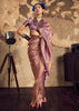 Metallic Purple Woven Kanjivaram Silk Saree