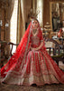 Festive Red Heavy Embroidered Designer Lehenga