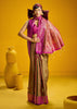 Mehndi Green Banarasi Silk Saree