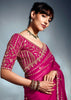 Princess Pink Designer Silk Saree