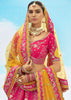 Magenta Pink Heavy Embroidered Designer Lehenga Set