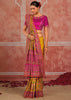 Mustard Yellow Embroidered Designer Saree