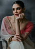 Lily White Embroidered Designer Saree
