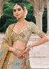 Off White Heavy Embroidered Designer Lehenga