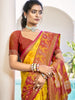 Vibran Yellow Woven Patola Silk Saree