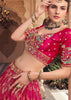 Bridal Pink Embroidered Designer Lehenga Set