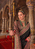 Phantom Black Printed Kashmiri Jamewar Saree