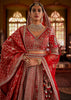 Bridal Red Heavy Embroidered Designer Lehenga