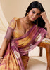 Golden Glow Woven Tissue Silk Saree