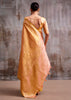 Peach Pink Woven Tissue Silk Saree