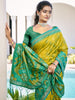 Apple Green Woven Patola Silk Saree