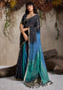 Blue Woven Cotton Silk Saree