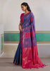Lilac Purple Banarasi Silk Saree
